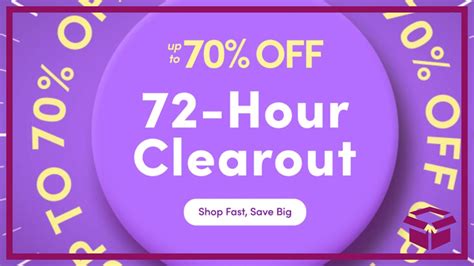 wayfair 72 hour clearout|what does wayfair closeout mean.